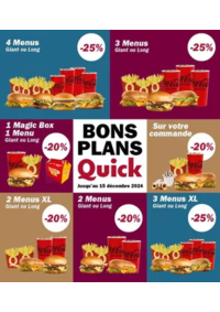 Prospectus Quick BESANCON ZAC Chateaufarine : Bons plans