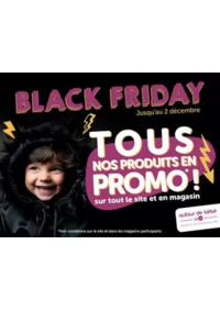 Prospectus Autour de bébé Claira : Black Friday