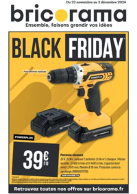 Prospectus Bricorama ROUBAIX : Black Friday