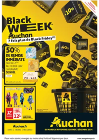 Prospectus Auchan CALAIS : Le Black Week Auchan, c'est maintenant !