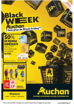 Promos et remises  : Le Black Week Auchan, c'est maintenant !