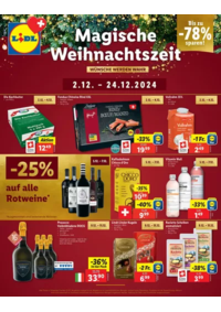 Prospectus Lidl Arbedo-Castione : Noch mehr sparen im Advent! - DE