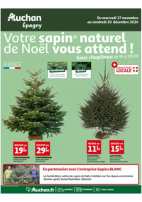 Prospectus Auchan EPAGNY : Tract Sapin 2024