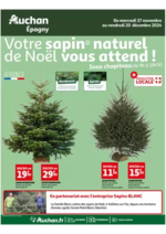 Prospectus Auchan : Tract Sapin 2024