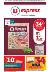 Prospectus U Express ROUGEMONT : Catalogue U EXPRESS