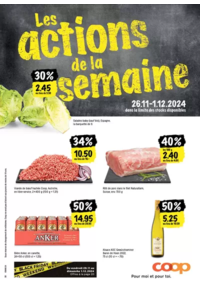 Prospectus Coop Supermarché Châtelaine : Coop reklamblad