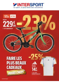 Prospectus Intersport SOISSONS : Faire les plus beaux cadeaux