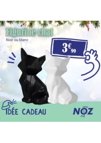 Prospectus Noz Quimperlé : Figurine chat