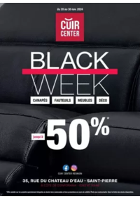 Prospectus Cuir Center Rodez - Sébazac : BLACK WEEK