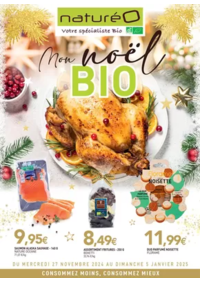 Prospectus NaturéO ÉGLY : Mon noël BIO