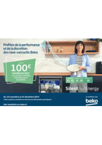 Prospectus Copra BROONS : Beko vous rembourse jusqu'à 100€