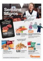 Prospectus Migros Supermarché : Aktuälli Schnäppchen und Ängbot