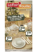 Promos et remises  : Une table de Fête et des pailletes plein les yeux !