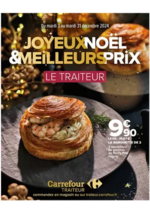 Prospectus Carrefour Market : LE TRAITEUR FESTIF