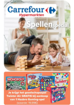 Prospectus Carrefour : Hypermarkten Spellen Special