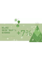 Promos et remises  : Recevez un coupon de 7% de remise