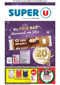 Prospectus Super U : Préparez Noël