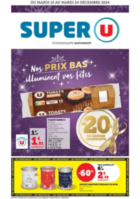 Prospectus Super U MATIGNON : Préparez Noël