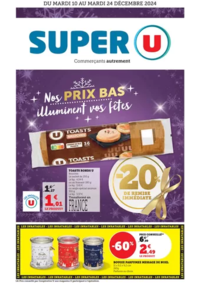 Prospectus Super U PUYVERT : Préparez Noël