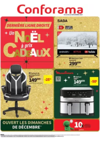 Prospectus Conforama ANGERS : Un Noël à prix cadeaux - Dernière ligne droite