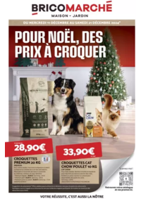 Prospectus Bricomarché Méréville : Pour Noël, des prix à croquer