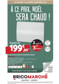 Prospectus Bricomarché GRAY : Bricomarché A ce prix, Noël sera chaud !