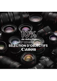 Prospectus Phox Les 2 Mesanges : C’est le moment de faire durer le plaisir avec -10% sur une sélection d’objectifs Canon !