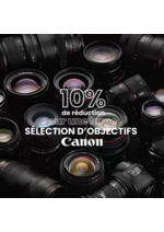 Promos et remises  : C’est le moment de faire durer le plaisir avec -10% sur une sélection d’objectifs Canon !