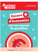 Prospectus Auchan Supermarché : Des économies au quotidien dans votre super