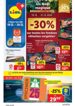 Prospectus Lidl : Top-Deals und Rabatt