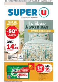 Prospectus Super U BLANGY SUR BRESLE : Spécial Blanc