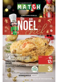 Prospectus Supermarchés Match Wasselonne : Un Noël de chef