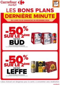 Prospectus Carrefour Market : LES BONS PLANS DE DERNIERE MINUTE