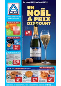 Prospectus Aldi Champagnole : Un Noël à prix discount