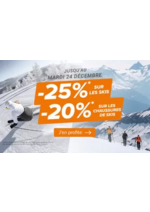 Prospectus Au Vieux Campeur : Jusqu'au 24 décembre 2024, profitez de 25% de remise sur les skis et de 20% de remise sur les chauss