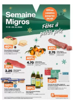 Prospectus Migros Supermarché : Exklusivi Deals für üsi Chunde