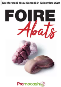 Prospectus Promocash Thonon : Foire abats