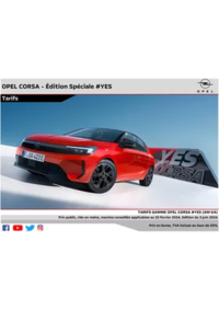 Prospectus Distributeur OPEL EUDOISE AUTOMOBILE EU : Opel Nouvelle Corsa