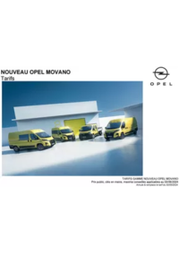 Prospectus Distributeur OPEL MONDIAL AUTOS SA PERONNAS : Opel Movano