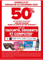 Prospectus Carrefour Market : OPERATION BON D’ACHAT SUR LES YAOURTS DANONE