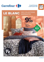 Prospectus Carrefour : LE BLANC, DES COLLECTIONS INSPIRANTES