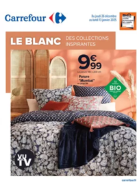 Prospectus Carrefour city PARIS 42 avenue de la Motte Picquet : LE BLANC, DES COLLECTIONS INSPIRANTES