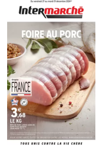 Prospectus Intermarché Contact ROQUEMAURE : S52 - R7 - FOIRE AU PORC