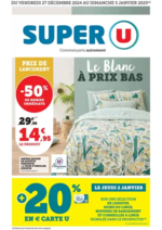 Prospectus Super U : Spécial Blanc