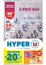 Prospectus Hyper U : Spécial Blanc