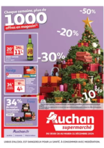 Prospectus Auchan Supermarché : Cette semaine plus de 1000 offres en magasin dans votre super