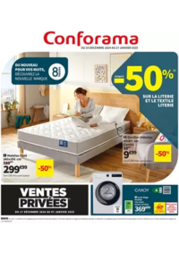 Prospectus Conforama ROANNE  : Spécial Literie