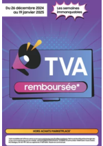 Prospectus MDA : TVA remboursé