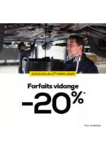 Prospectus Midas : Un moteur bien entretenu grâce à une vidange régulière vous aide à réduire votre consommation de car