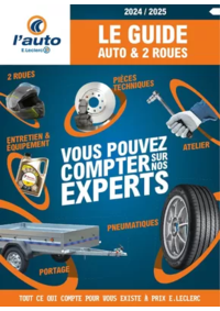 Prospectus L'auto E.Leclerc ROMILLY SUR SEINE : Le guide AUTO & 2 ROUTES